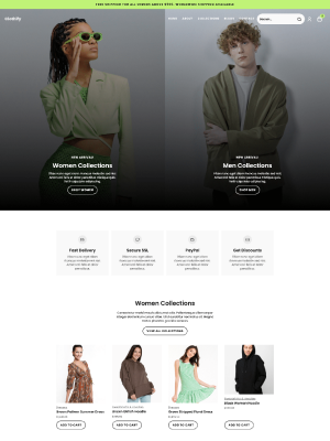 Visual representation of متجر أزياء use case