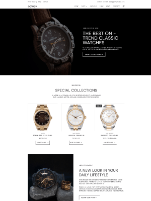 Visual representation of متجر ساعات use case